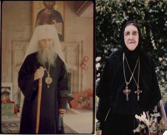 St. Philaret and Abbess Magdalena (Grabbe)