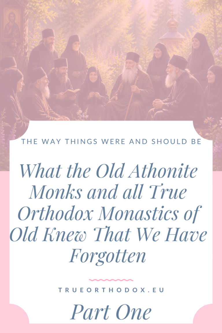 Monastics of old